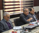 نشست صمیمانه هیئت رئیسه دانشکده با کادر اداری