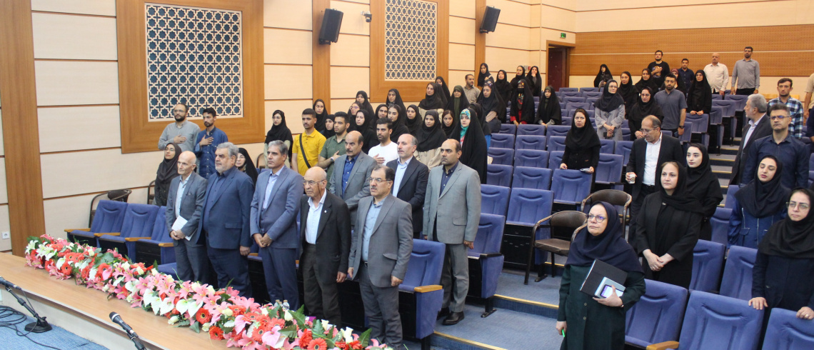 مراسم بزرگداشت دهه آموزش و روز استاد