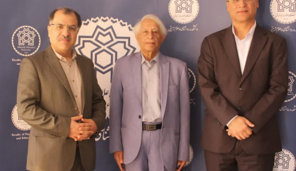 دیدار با اولین رئیس دانشکده روانشناسی و علوم تربیتی  دانشگاه علامه طباطبائی