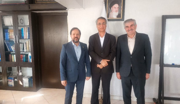 دیدار رئیس دانشکده روانشناسی و علوم تربیتی  با رئیس دانشگاه جامع علمی کاربردی