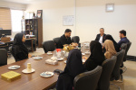 جلسه ریاست دانشکده روانشناسی و علوم تربیتی با دبیران انجمن های علمی دانشجویی