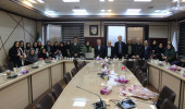 حضور معاون آموزشی دانشگاه علامه طباطبائی در دانشکده روانشناسی و علوم تربیتی